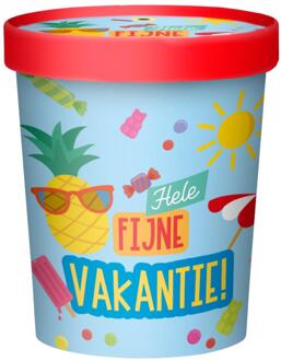 paperdreams Snoepbeker Ø12x14cm - Fijne vakantie multi