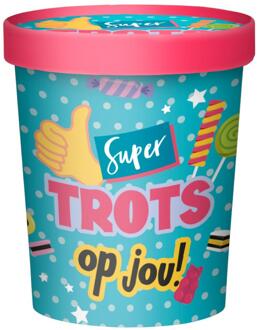 paperdreams Snoepbeker Ø12x14cm - Trots op jou multi