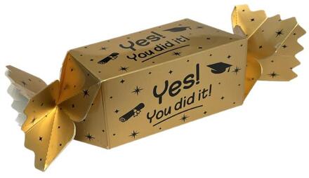 paperdreams Snoepverpakking Special - You did it Multikleur