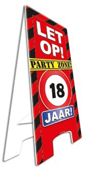 paperdreams Versiering 18 jaar bord - Feestdecoratieborden Multikleur