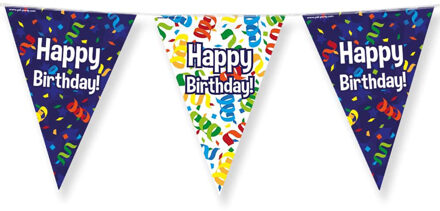 paperdreams Vlaggenlijn - Happy birthday/verjaardags feest - 10m Multi