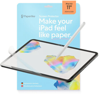 Paperlike 3 Screenprotector voor de Apple iPad Air 11 inch (2025) M3 / (2024) M2 Transparant