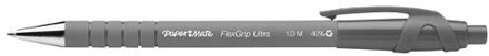 Papermate Balpen Paper Mate Flexgrip retractable zwart