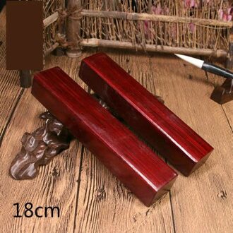 Paperweight Solid Wood Chinese Calligraphy Painting Special Paperweights Chinese High Grade Redwood Classical PaperWeights 18cm