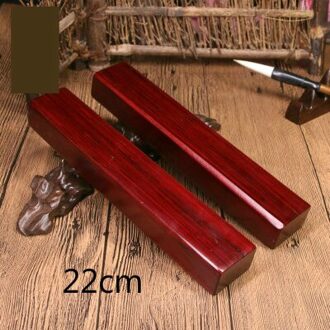 Paperweight Solid Wood Chinese Calligraphy Painting Special Paperweights Chinese High Grade Redwood Classical PaperWeights 22cm