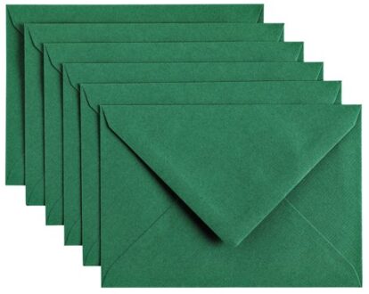 Papicolor Envelop Papicolor C6 114x162mm Dennengroen