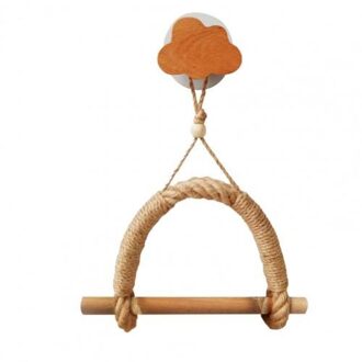 Papier Houder Multifunctionele Creatieve Transparant Zuig Linnen Touw Handdoek Opknoping Touw Houder Voor Slaapkamer Badkamer Accessoires Cloud