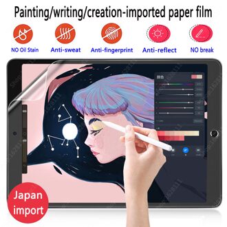 Papier Screen Protector Als Matte Film Anti Glare Verf Voor Huawei Matepad Pro Mediapad M6 8.4 10.8 Inch Honor v6 10.4 For M6 10.8 duim