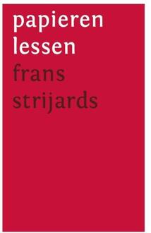 Papieren lessen - Boek Frans Strijards (9064038031)