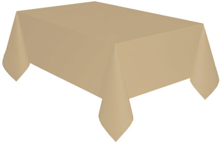 Papieren tafelkleden/tafellakens decoratie goud 137 x 274 cm