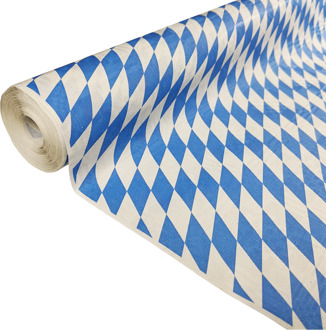 Papieren Tafelkleed Bavaria (1x8m) Blauw