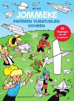 Papieren Vliegtuigjes Vouwen Met Jommeke - Jommeke Spelboek