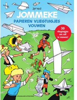 Papieren Vliegtuigjes Vouwen Met Jommeke - Jommeke Spelboek