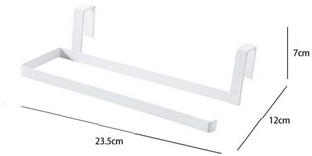 Papierrolhouder Badkamer Wc Handdoekenrek Keuken Thuis Rolhouder Onder Kast Papieren Handdoek Rack Kanteldeur Rvs 03