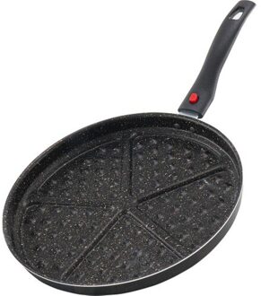 Papilla Lelie 26 Cm Graniet Coating Wafel Pan