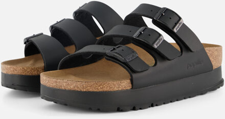 Papillio Birkenstock Florida Slippers zwart - 36,37,38,39,40,41,42,43