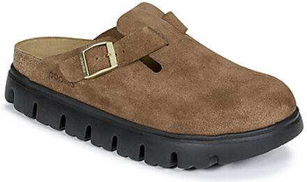 Papillio Klompen Papillio Boston Chunky Suede" Bruin - 36,37,38,39,40,41,35