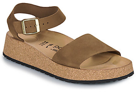 Papillio Sandalen Papillio Glenda Nubuck" Bruin - 36,37,38,39,40,41