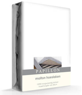 Papillon Molton Hoeslaken Katoen Papillon-160 X 210 Cm