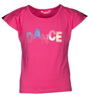 Papillon Shirt ss cotton dance 2331pk2953-470 Roze - 140