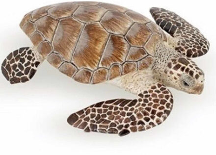 Papo kinder speelgoed dieren - zeeschildpad - 7,5 cm - kunststof