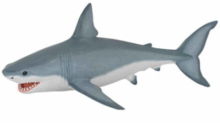 Papo Plastic Papo dier witte haai 19 cm