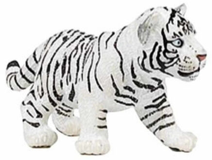 Papo Plastic speelgoed dieren figuur witte tijger welpje 7 cm Multi