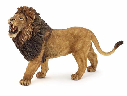 Papo Plastic speelgoed figuur brullende leeuw 15 cm Multi