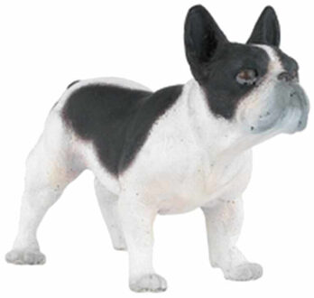 Papo Plastic speelgoed figuur Franse Bulldog 7 cm Multi