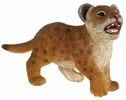 Papo Plastic speelgoed figuur leeuwen welpje 7 cm Multi