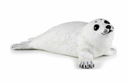 Papo Plastic speelgoed figuur liggende zeehond pup 8 cm Multi