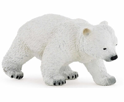 Papo Plastic speelgoed figuur lopend ijsbeer welpje 8 cm Multi