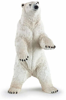 Papo Plastic speelgoed figuur staande ijsbeer 7 cm Multi