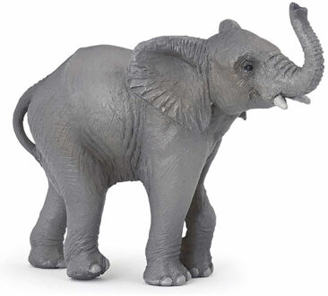 Papo Plastic speelgoed olifant kalfje 10 cm