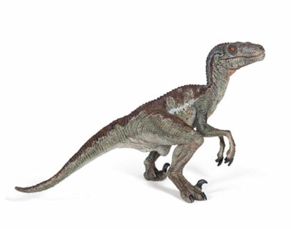 Papo Speelfiguur Dinosaurus - 15 cm - kunststof - velociraptor Dino Multi