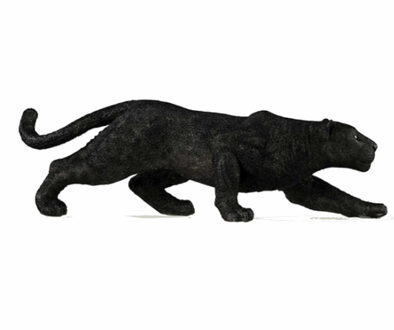 Papo Speelfiguur Panter - 14,5 x 4 cm - zwart - jachtluipaard speelgoed