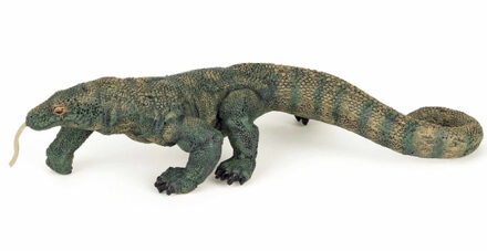 Papo Speelgoed Komodo Varaan - figuur - 16,5 cm - kunststof - speeldieren - boerderijdieren Multi