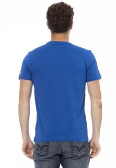 Papoea-Nieuw-Guinea T-shirt met print - maat M Middelblauw