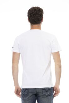 Papoea-Nieuw-Guinea V-hals T-shirt Wit