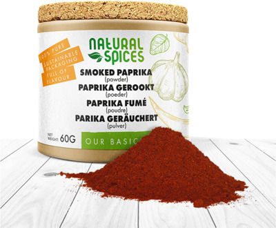 Paprika poeder gerookt - 60 gram