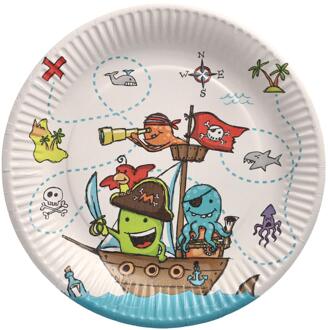 Papstar Borden Pirate Crew karton Ø23cm multi