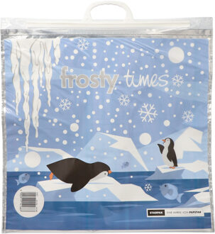 Papstar Draagtas koeltas voor lunch en flessen/voedsel - Frosty - 18 Liter - 52 x 52 cm