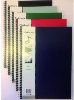 Papyrus Plakboek Papyrus 330x230mm 40vel assorti Zwart