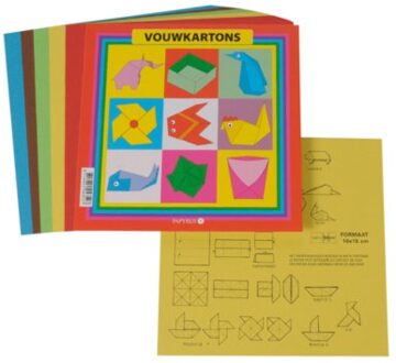 Papyrus Vouwkartons - Vierkant - 16x16cm