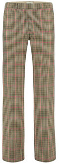 PARA MI Broek hannah winter checks check pink Veelkleurig - 38