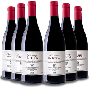 Para Muesta un Boton Mencia 2017, 6bot x 0,75L., Red Wine from Bierzo. Wine from Spain