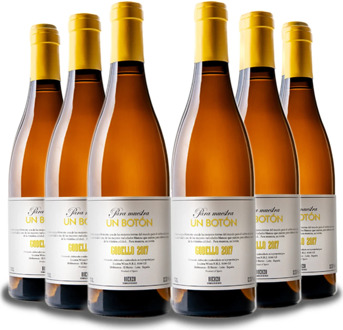 Para muestra un Boton Godello 2017, 6bot x 0,75L. White Wine from Bierzo. Wine from Spain