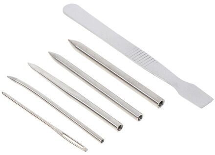 ! Paracord Armband Rvs Fid Vetersluiting Stiksels Naalden Tool Set 6 Stks/set