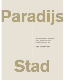 Paradijs Stad - (ISBN:9789082858761)