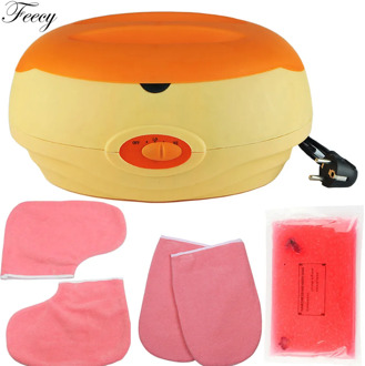 Paraffin Wax Heater for Hand Foot Therapy Bath Wax Pot Warmer Beauty Salon Spa Heater Wax Machine with Gloves Bootie Mitts